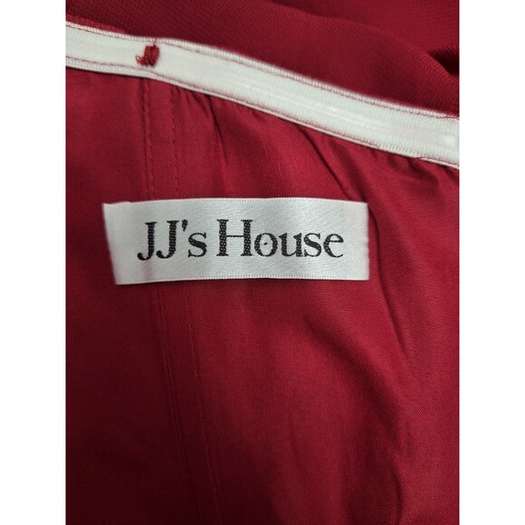 JJ's HOUSE Burgundy Chiffon Bridesmaid Dress Sz M Converitble Formal Wedding - Picture 8 of 15